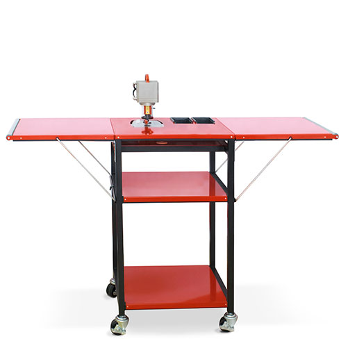 Plastgrommet-queen-semi-automatic Stand with folding sides (Optional)